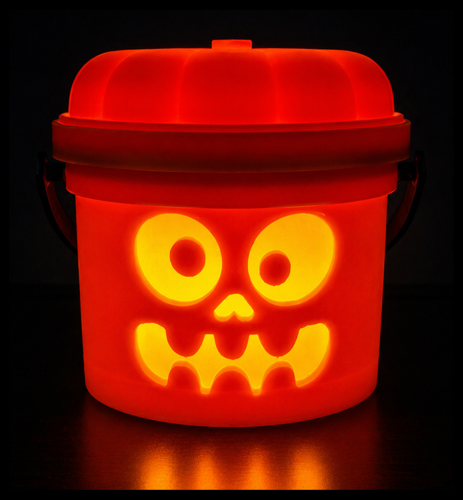 Bone Chiller Halloween Bucket 3D Print