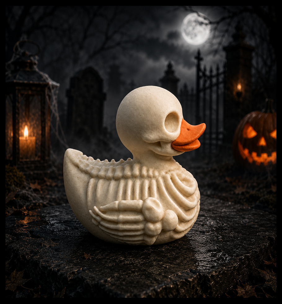 Bone Quacker  – 3D Printed Skeleton Duck