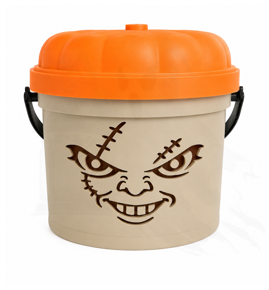Chucky Halloween Bucket 3D Print thumbnail