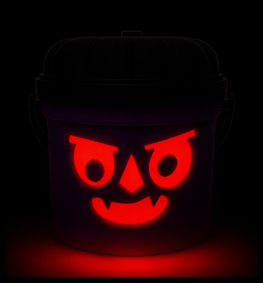 Count Bloodmoon Halloween Bucket 3D Print