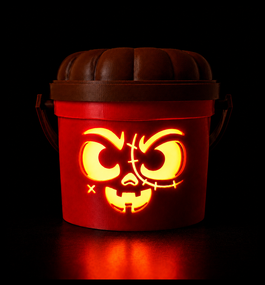 Crypt Creeper Halloween Bucket 3D Print