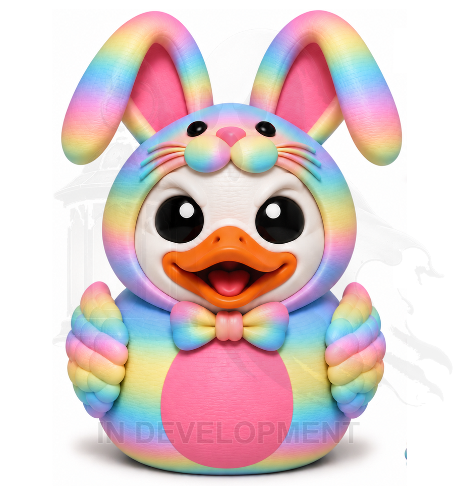 Easter Bunny – 3D Printed Duck Pastel