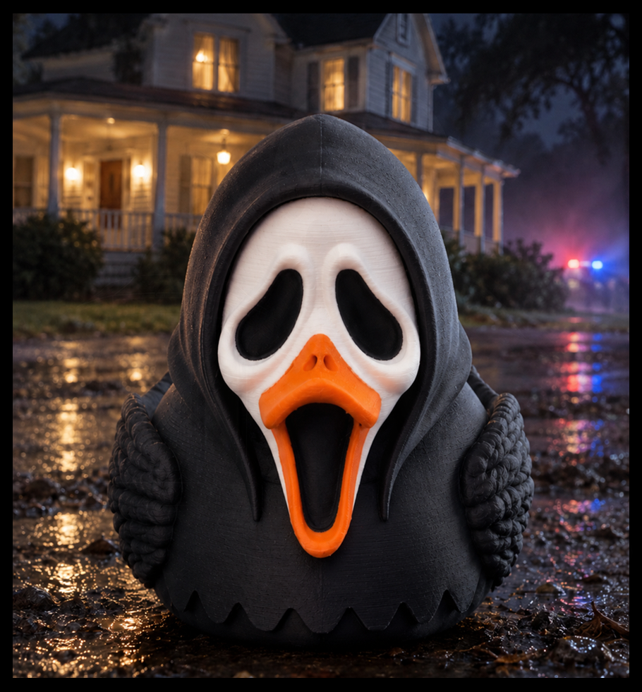 Ghostface – 3D Printed Duck