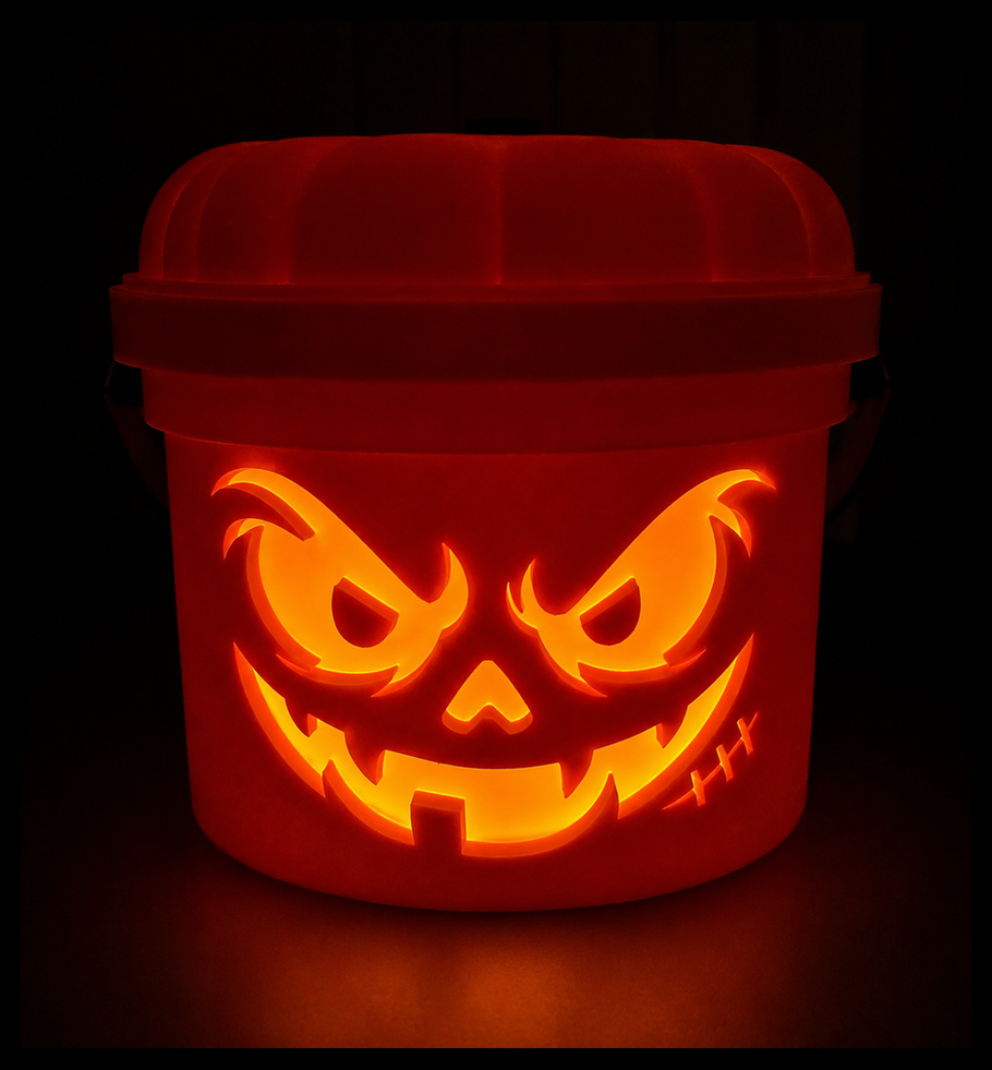 Grin Reaper Halloween Bucket 3D Print