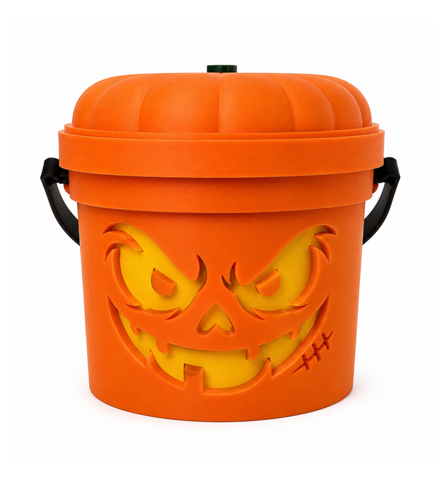 Grin Reaper Halloween Bucket 3D Print thumbnail