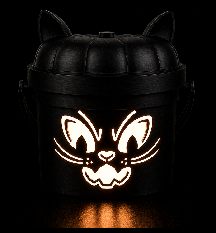 Night Prowler Halloween Bucket 3D Print