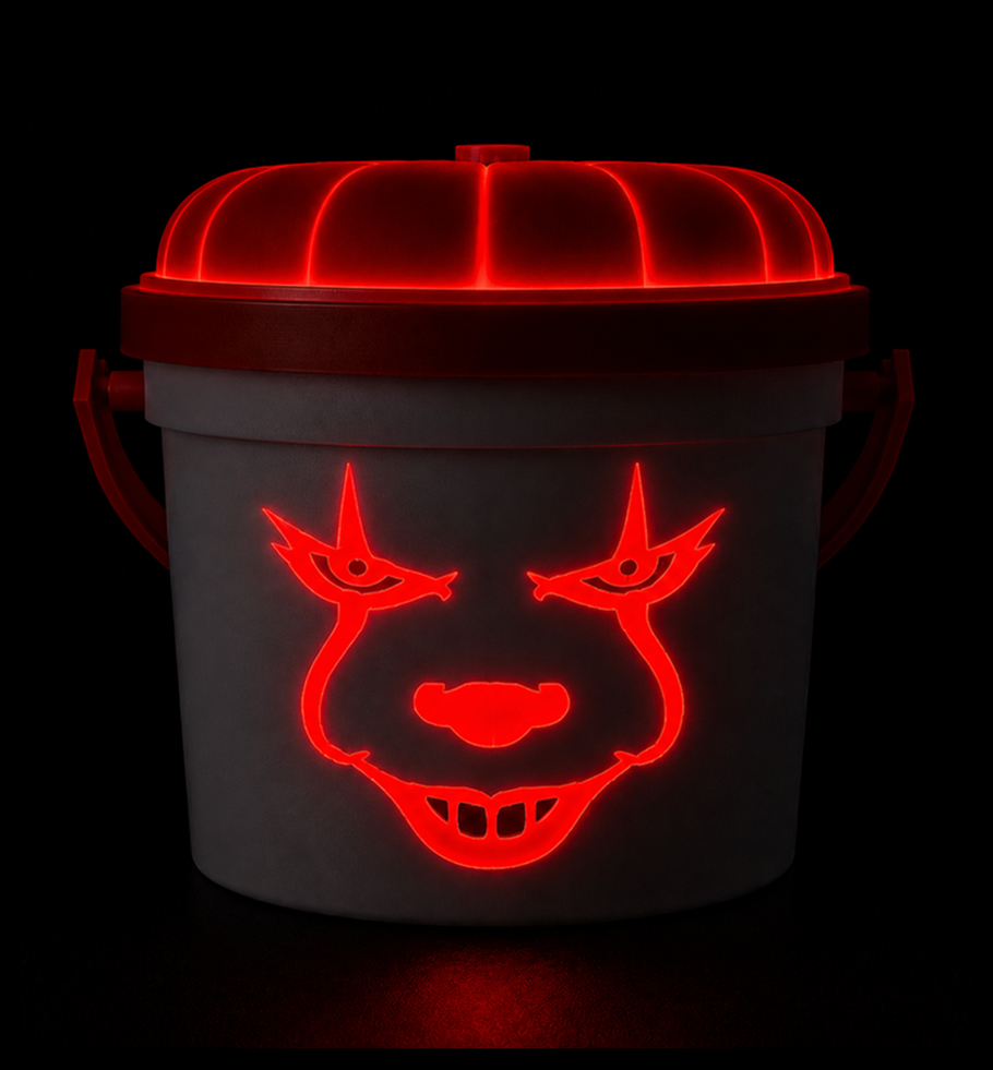 Pennywise Halloween Bucket 3D Print