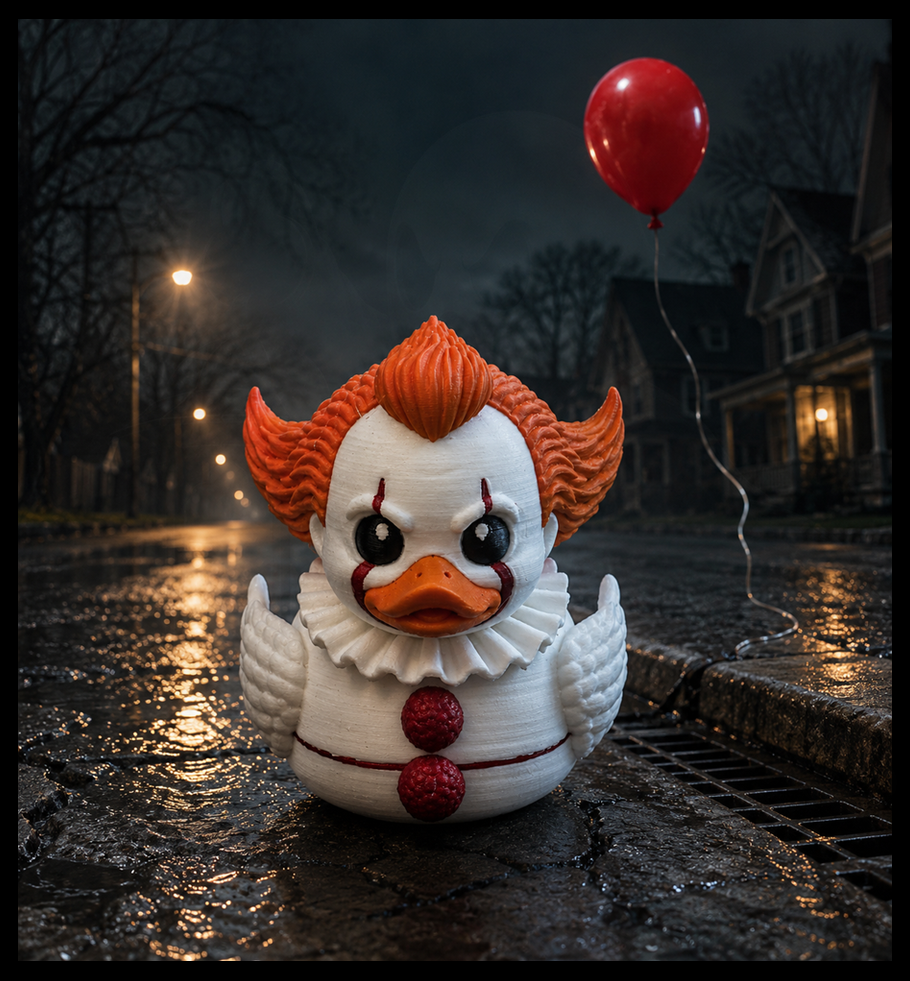 Pennywise – 3D Printed Duck