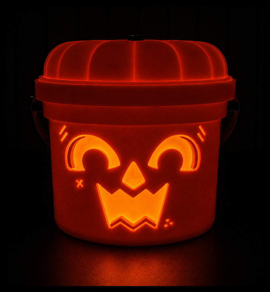 Pumpkin Pal Halloween Bucket 3D Print