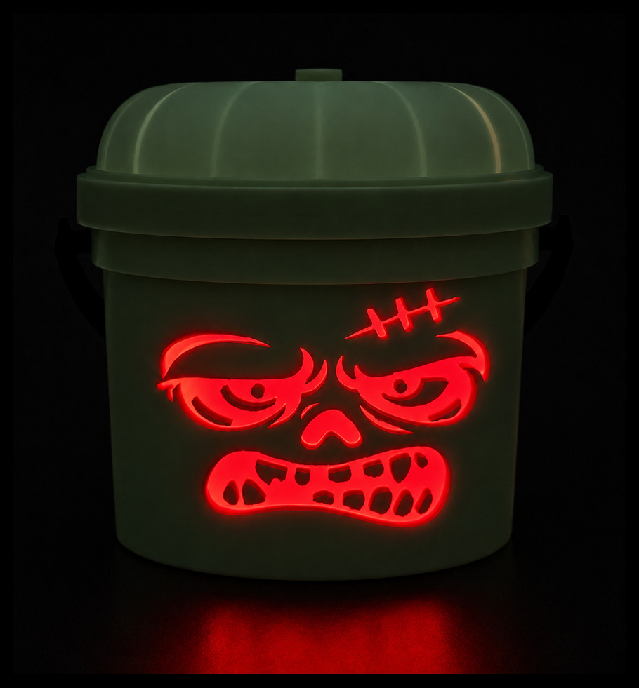 Rotten Rage Halloween Bucket 3D Print