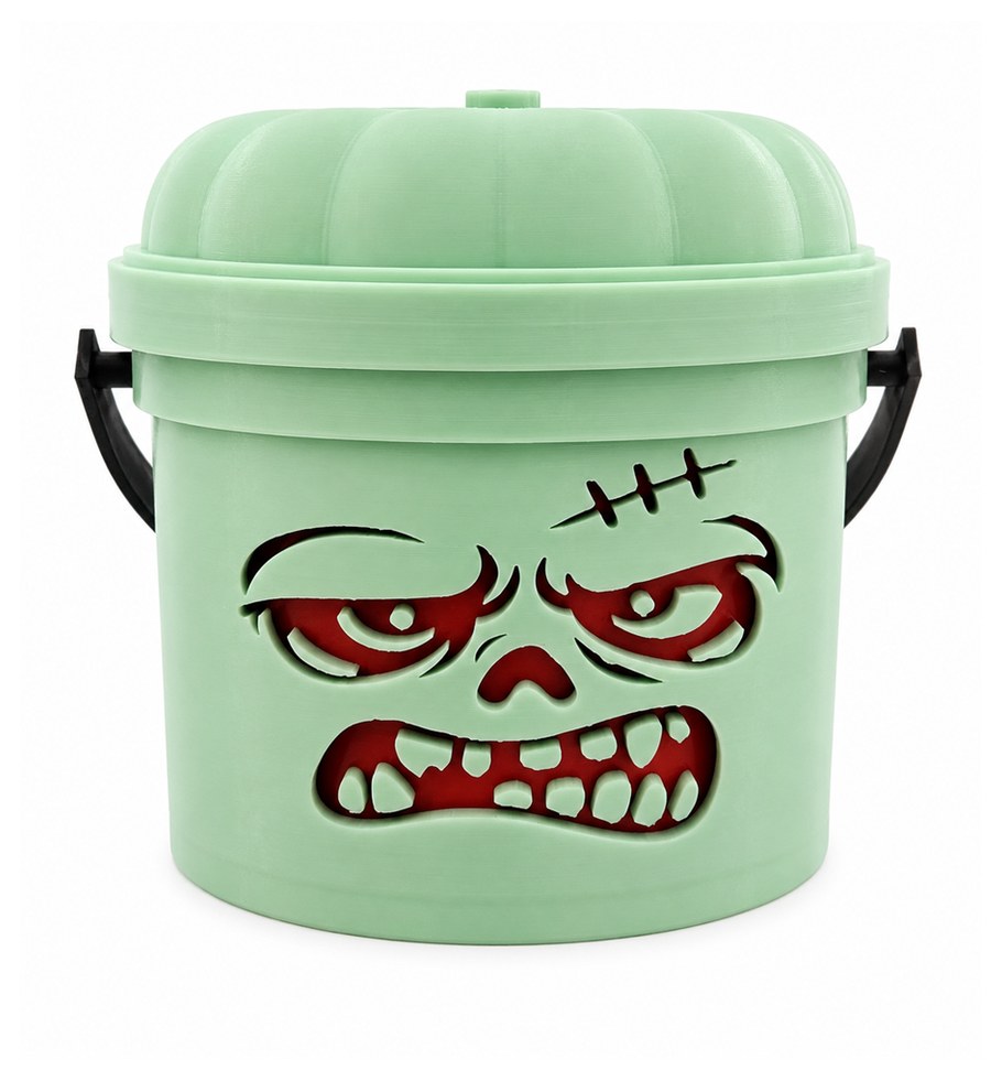 Rotten Rage Halloween Bucket 3D Print thumbnail