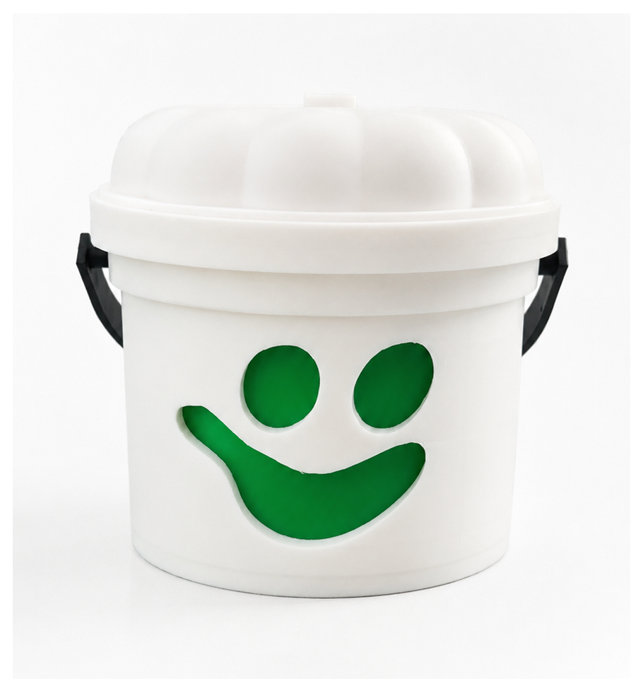Smiley Specter Halloween Bucket 3D Print thumbnail