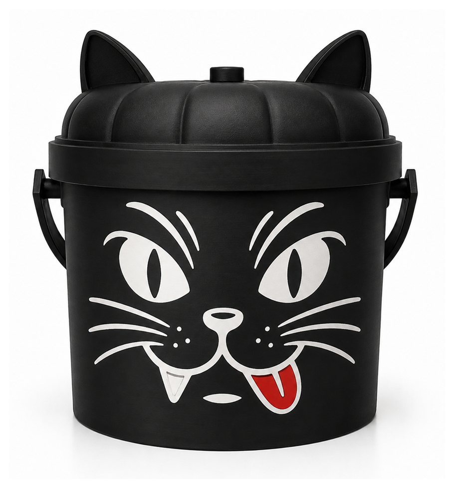 Twilight Tails Halloween Bucket 3D Print
