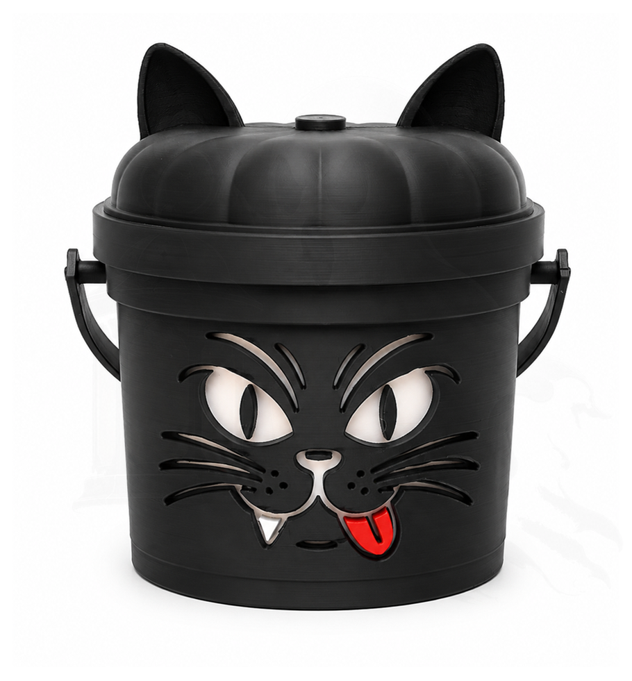 Twilight Tails Halloween Bucket 3D Print thumbnail