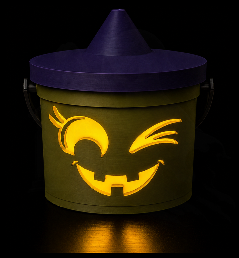 Whispering Willow Halloween Bucket 3D Print