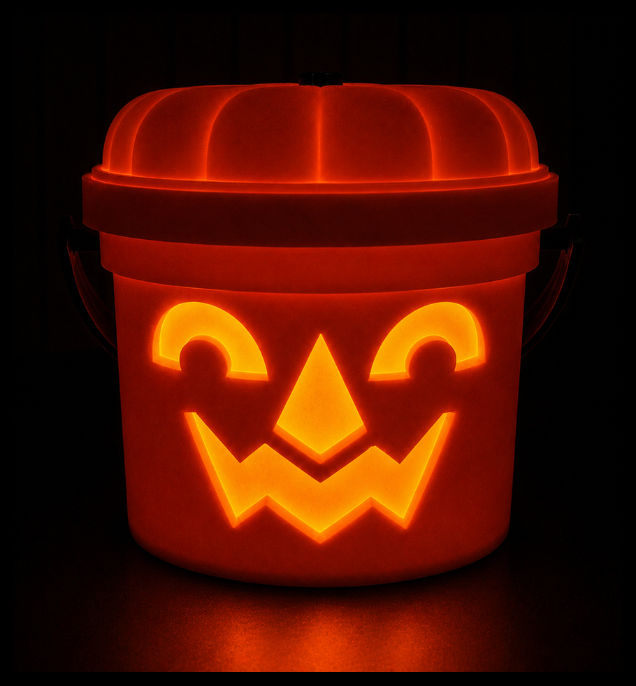 Wicked Ember Halloween Bucket 3D Print